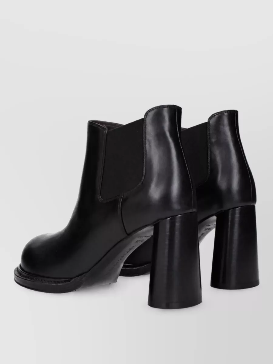 Bottega Veneta Leather Lace-Up Ankle Boots