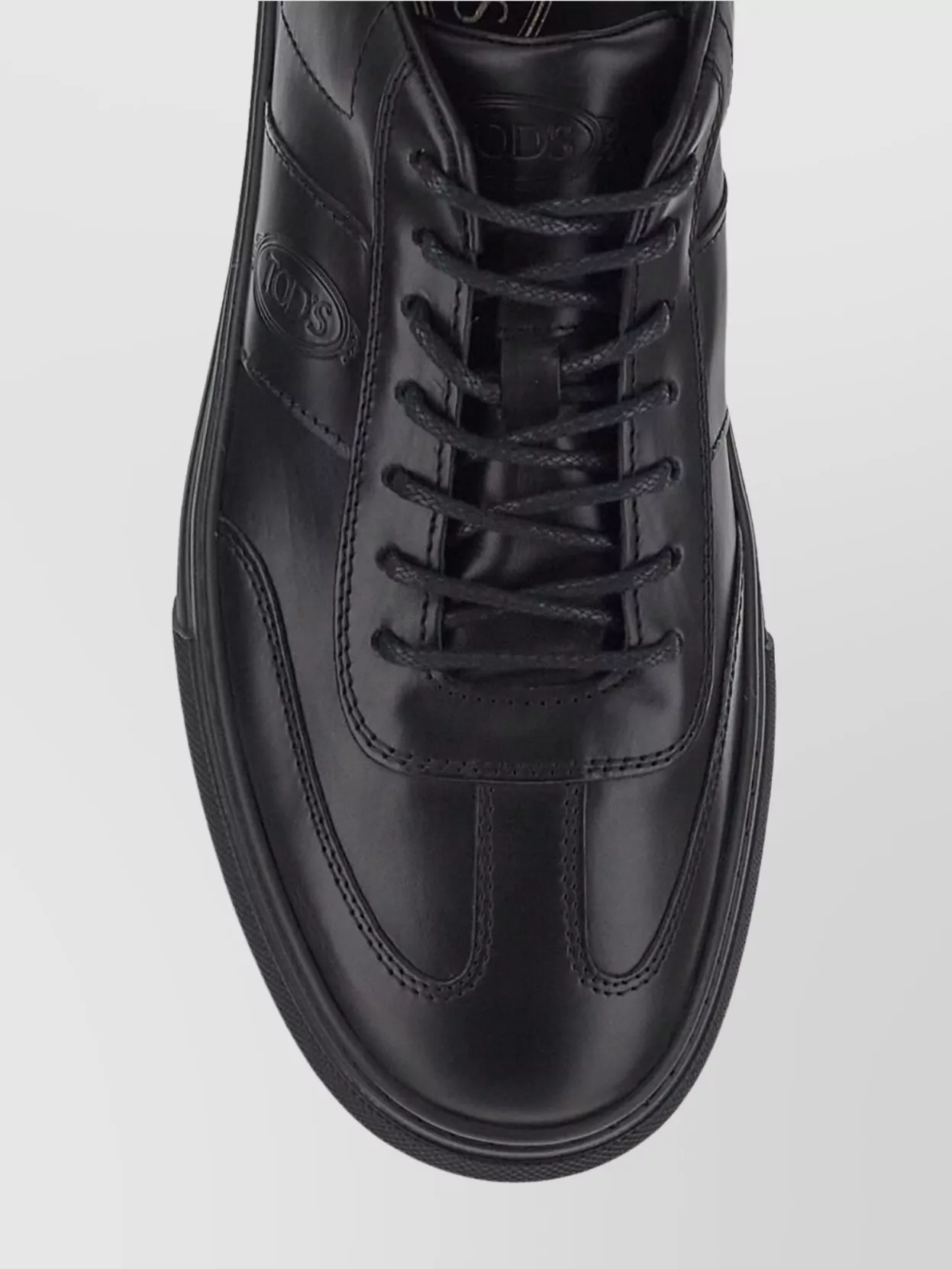 Tod's Low-Top Round Toe Rubber Sole Sneakers
