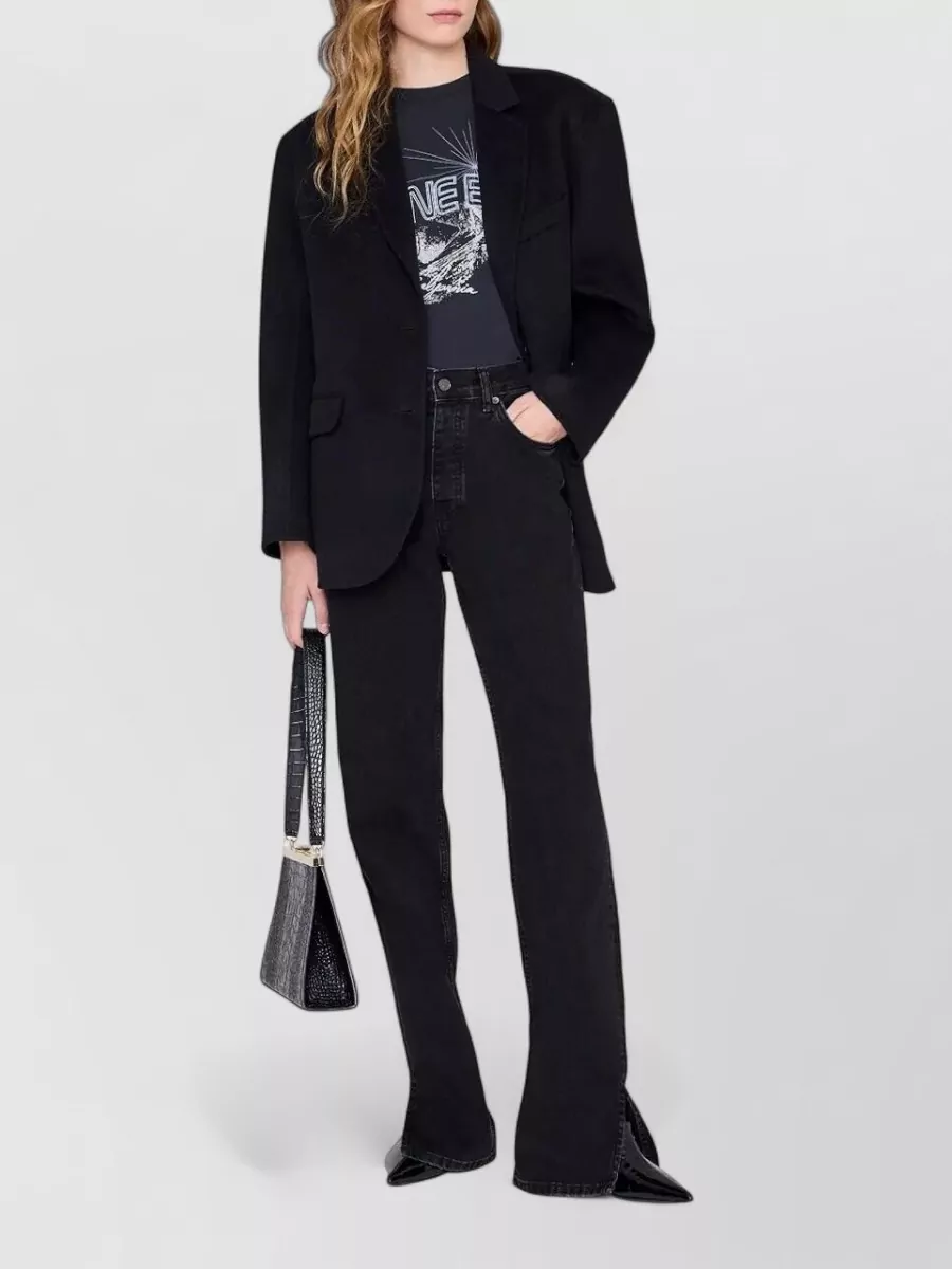 Anine Bing Walker California Crew Neck Graphic T-Shirt