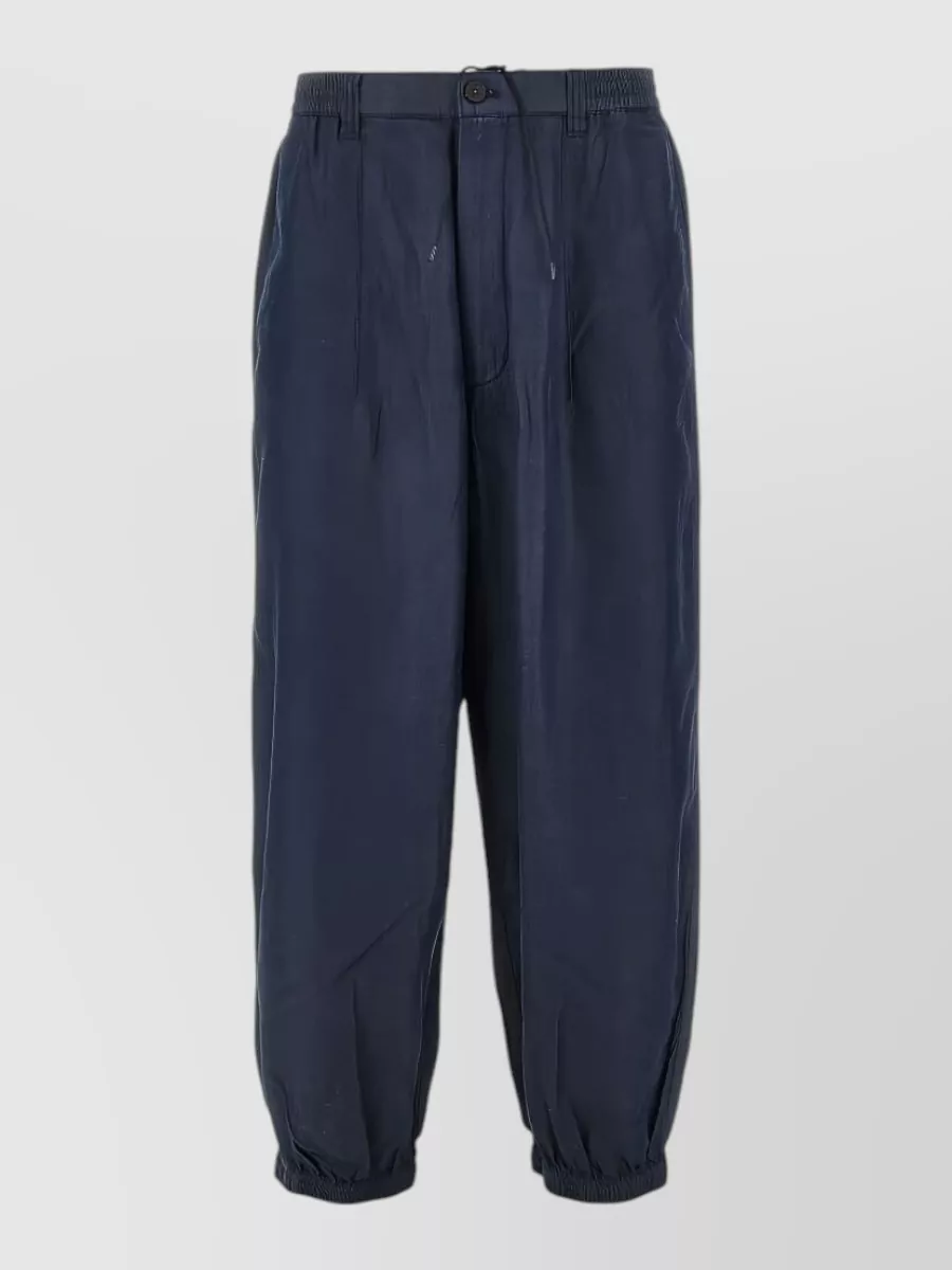 Emporio Armani patterned track pants