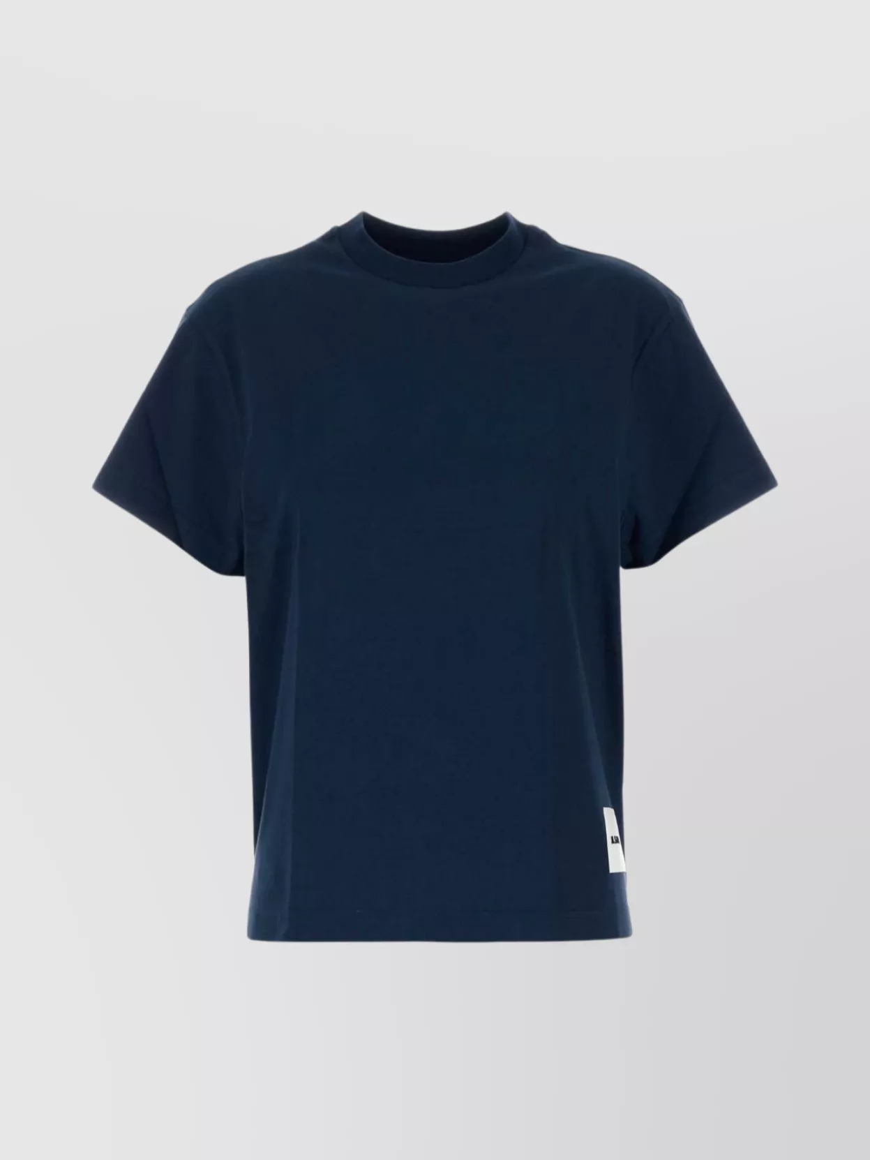 Jil Sander Set Of Cotton T-shirts With Short Sleeves In Blue