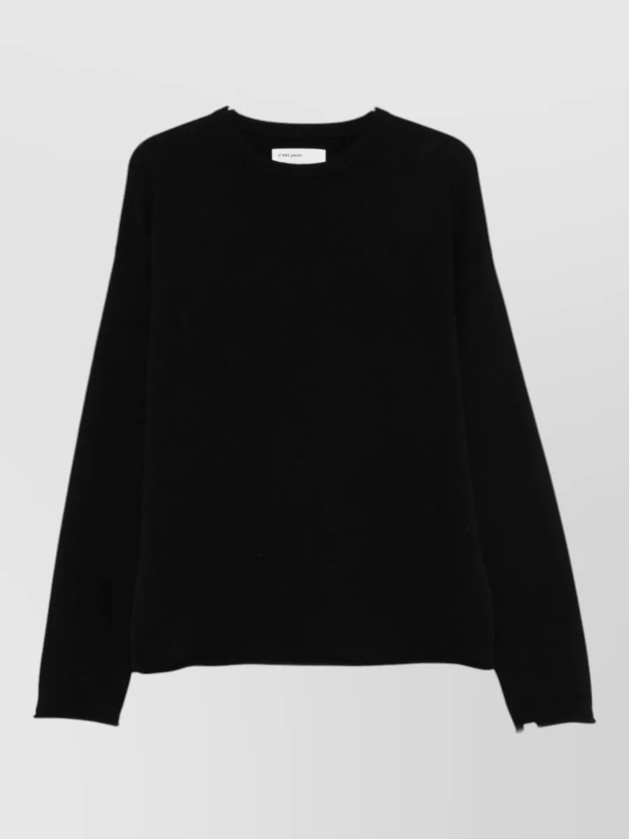 Extreme Cashmere cashmere fine-knit crew-neck long-sleeve sweater