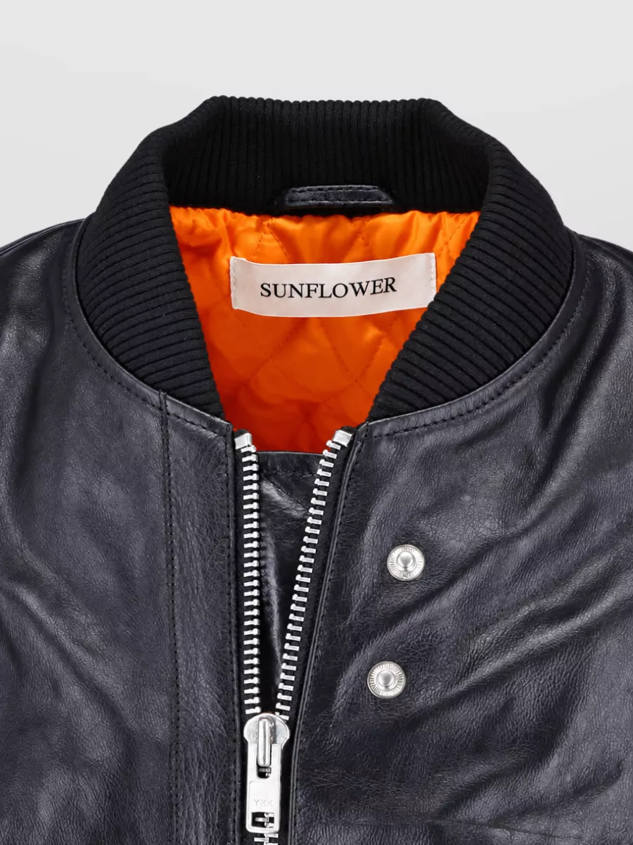 Sunflower Leather Coat
