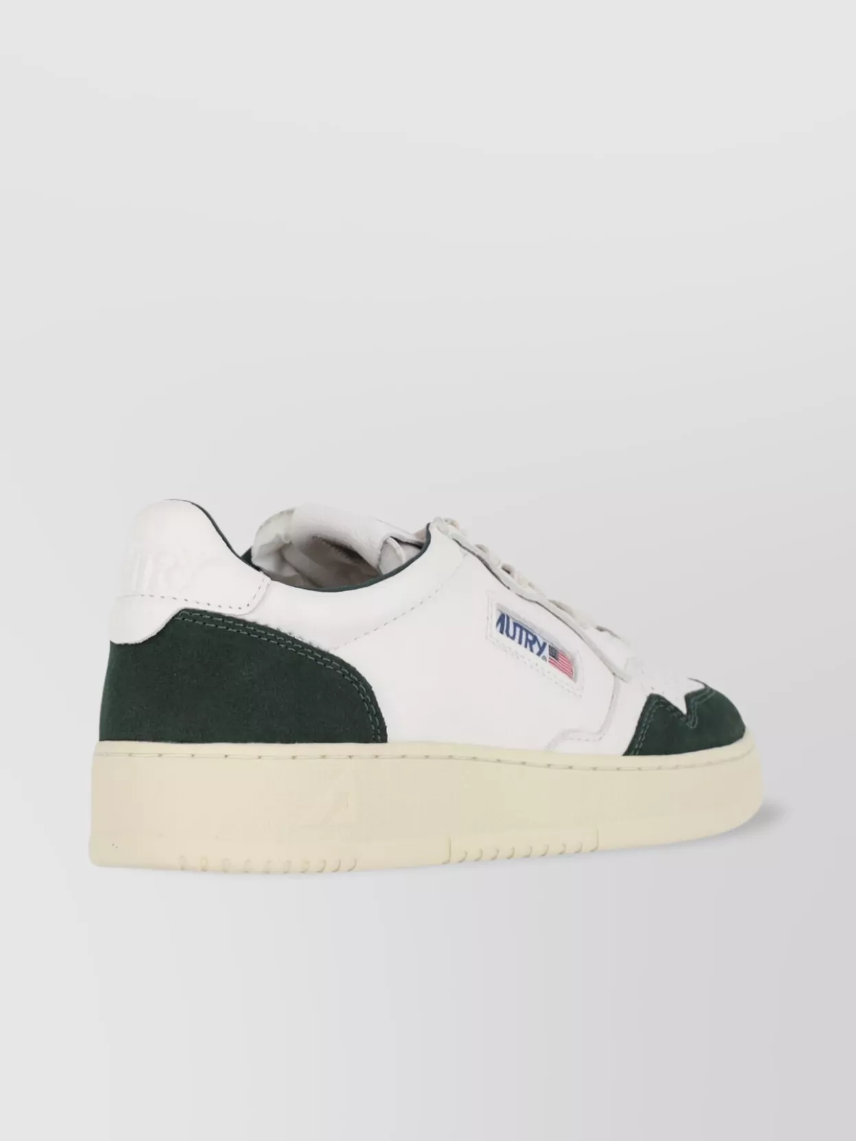 Autry Goatskin And Suede Medalist Low Sneakers In Multi