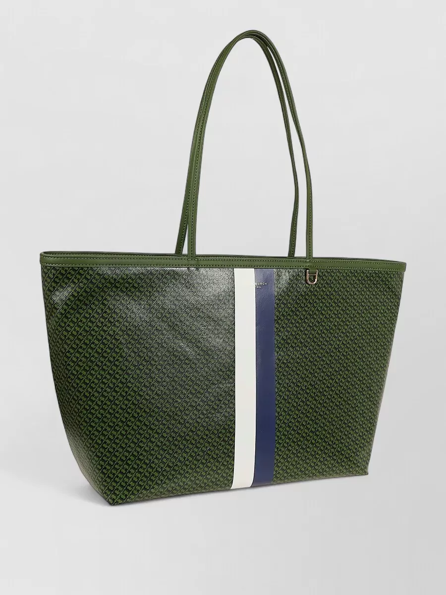 Tory Burch The Racer Canvas Tote Bag