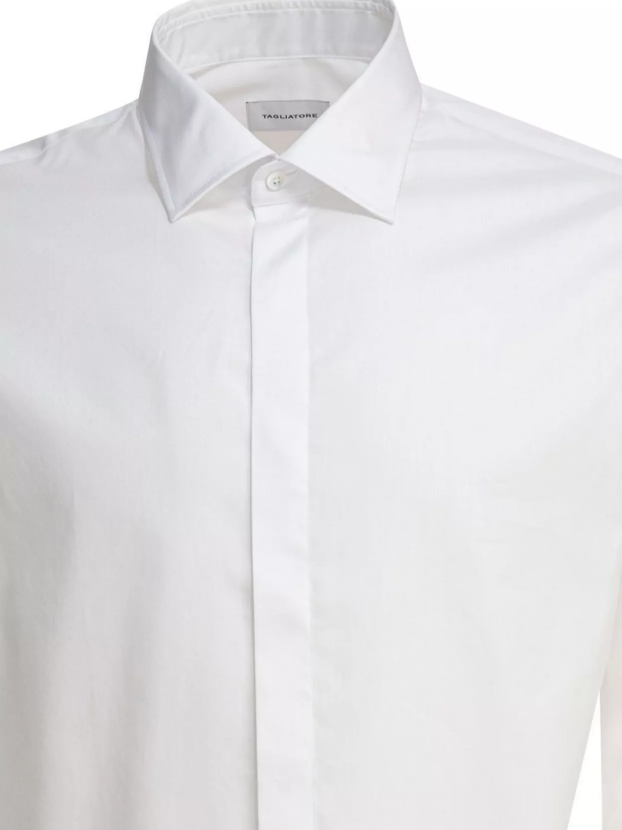 Shop Tagliatore Collared Button-down Shirt Long Sleeves