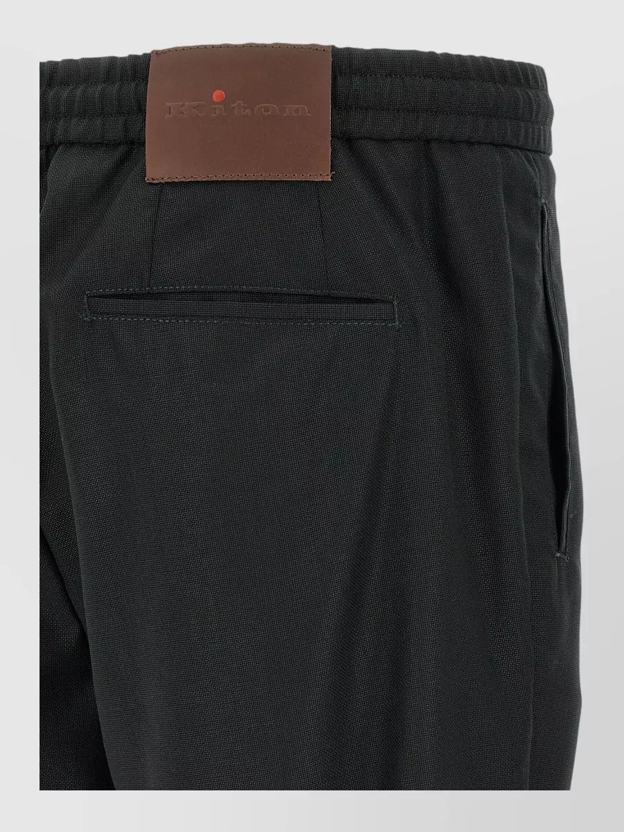 Kiton Wool Chino Shorts