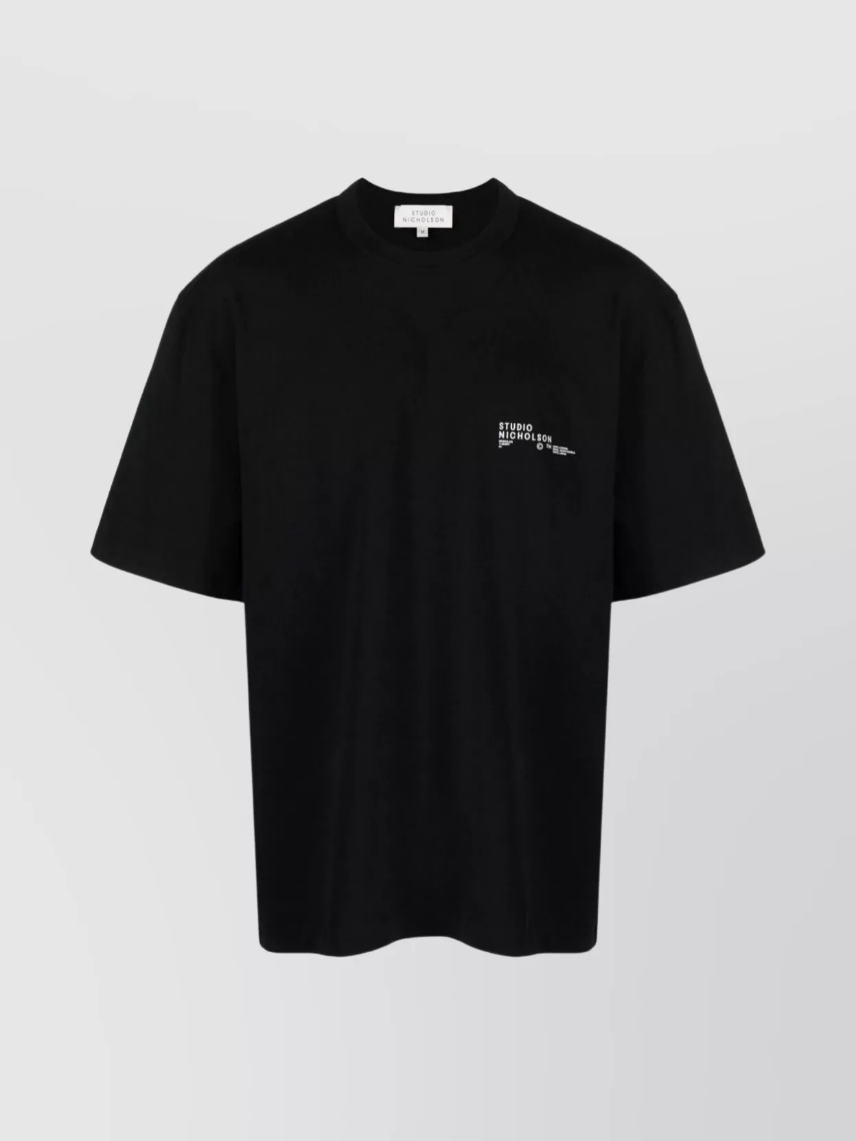 Studio Nicholson Logo Boxy Fit T Shirt