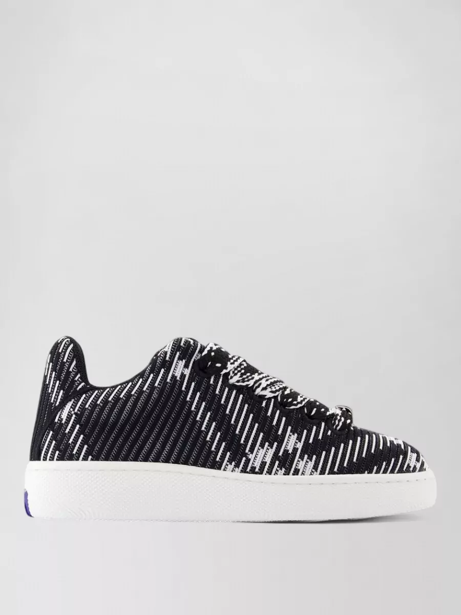 Burberry leather low-top sneakers