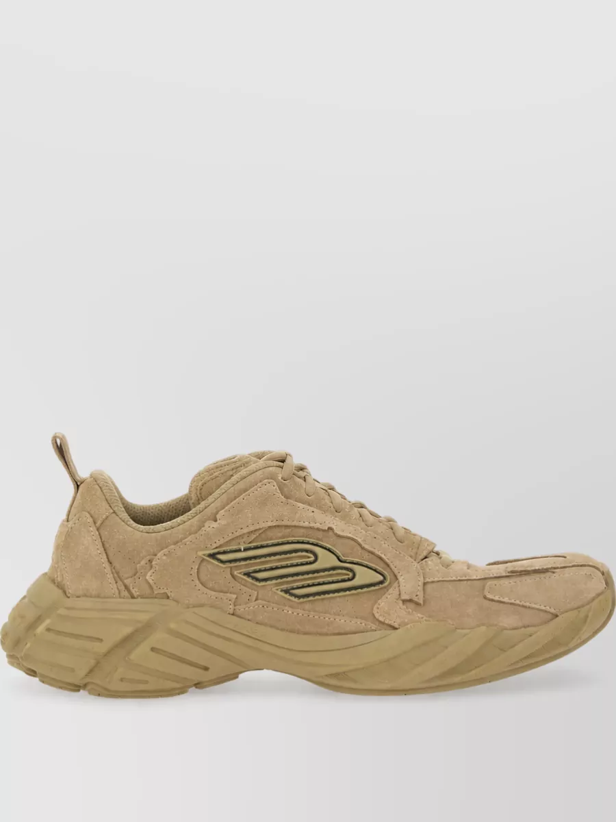 Balenciaga Leather Low-Top Sneakers