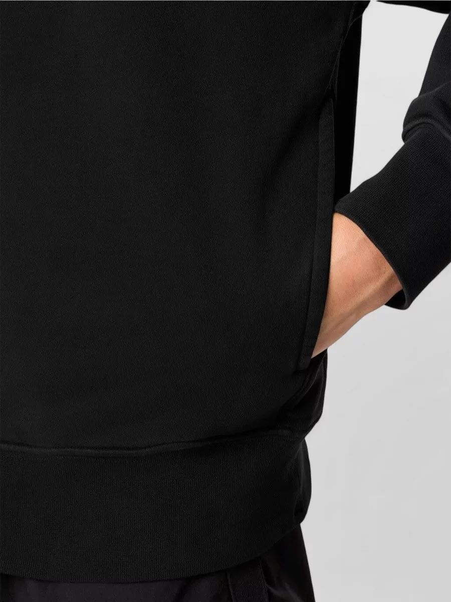 Stone Island Cotton Zip-Up Hoodie
