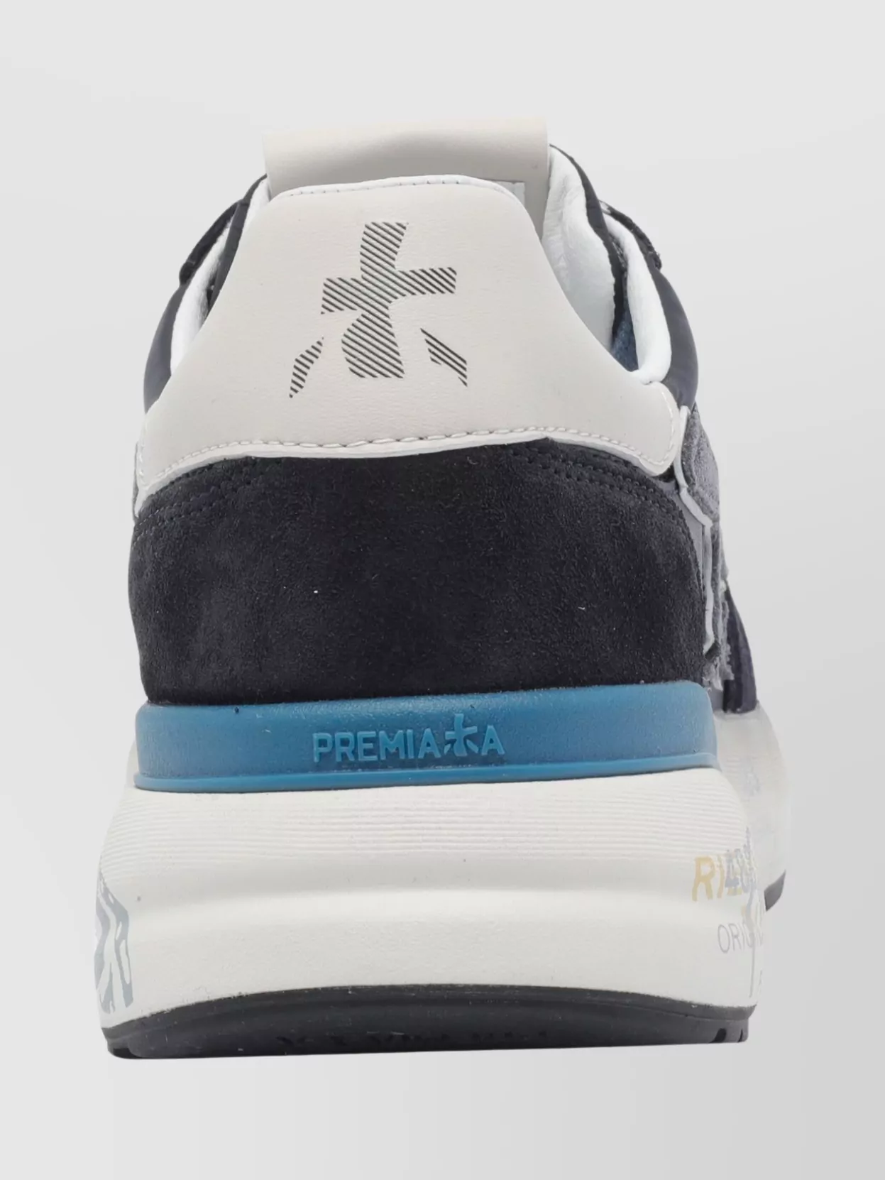 Premiata Casual Lace-up Sneakers Contrasting Sole In Multi