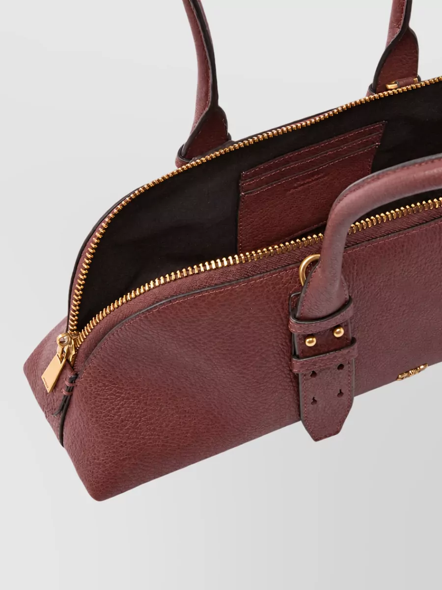 Pinko Love Bag Leather Shoulder Bag