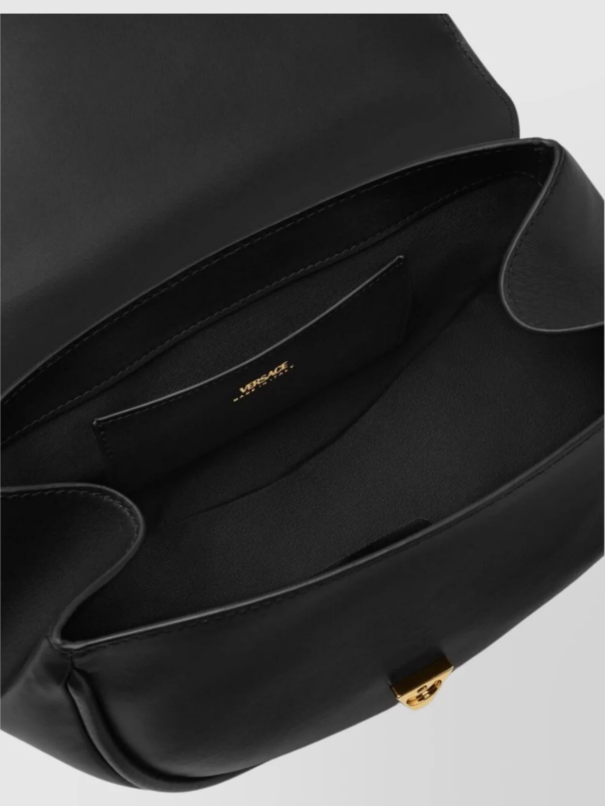 Versace Leather Strap Medium Bag