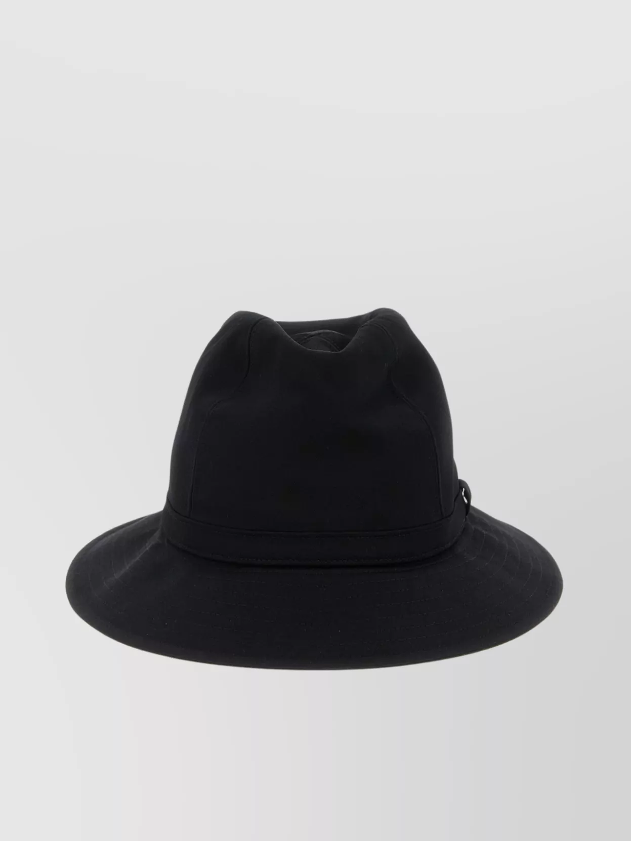 Yohji Yamamoto Wool Gabardine Fedora Hats Black In Black