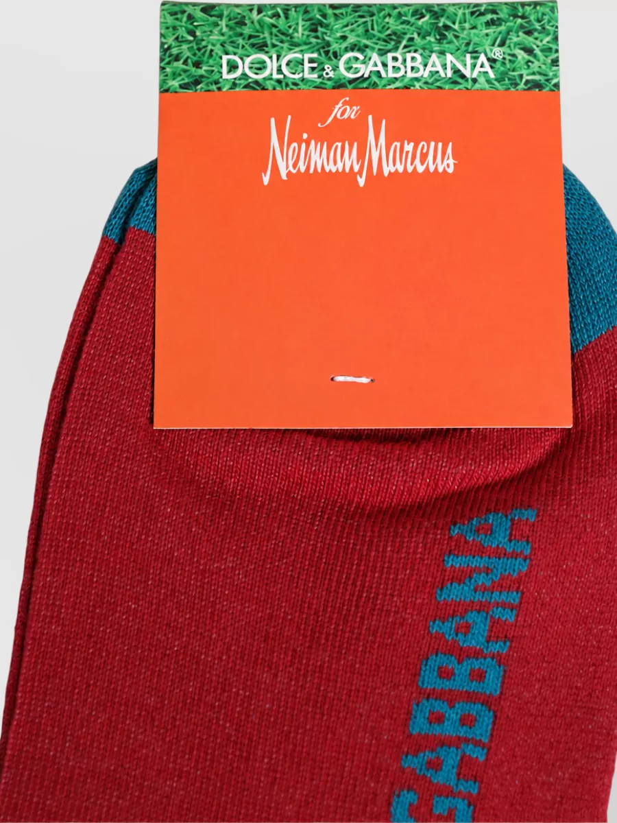 Dolce&Gabbana Cotton Mid Calf Socks