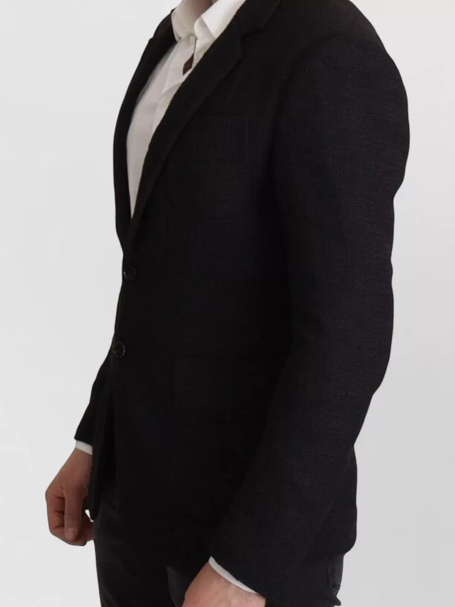 Dolce&Gabbana Virgin Wool Slim-Fit Single-Breasted Blazer