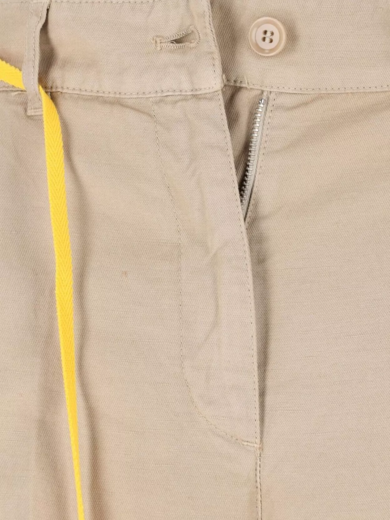 Aspesi Wide Leg Trousers Drawstring Detail