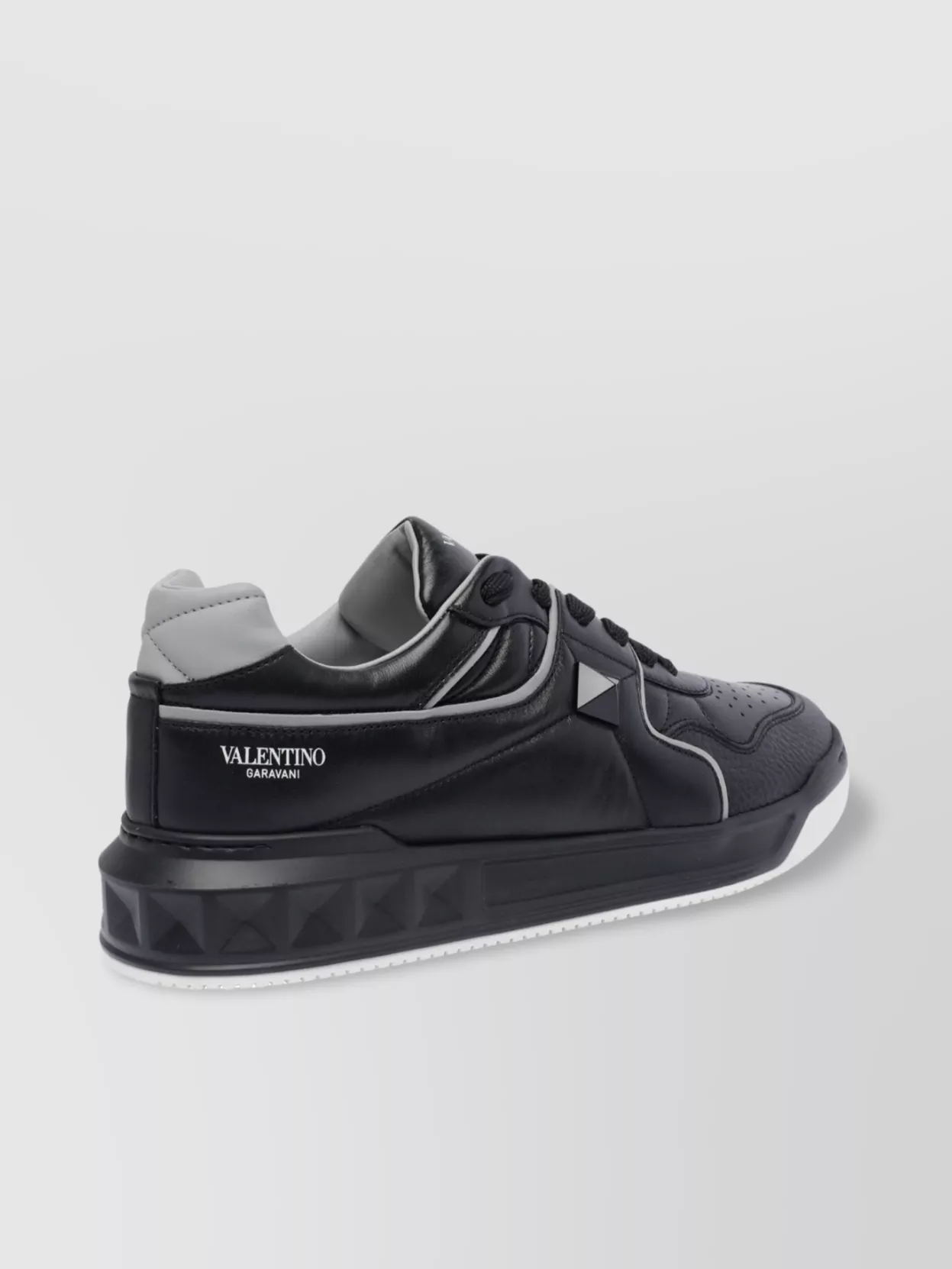 Valentino Garavani Studded Leather Low-Top Sneakers