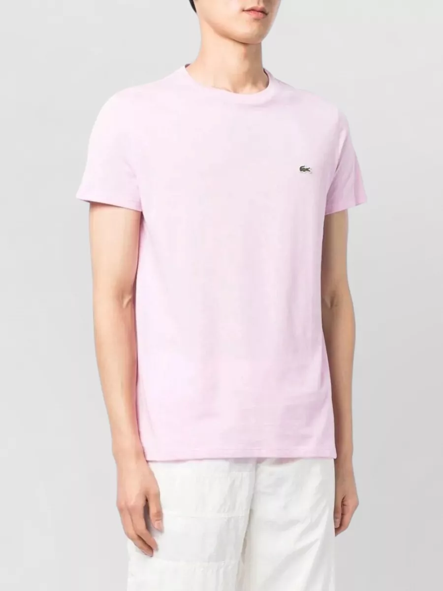 Lacoste Pima Cotton Crew Neck Short Sleeve T-Shirt