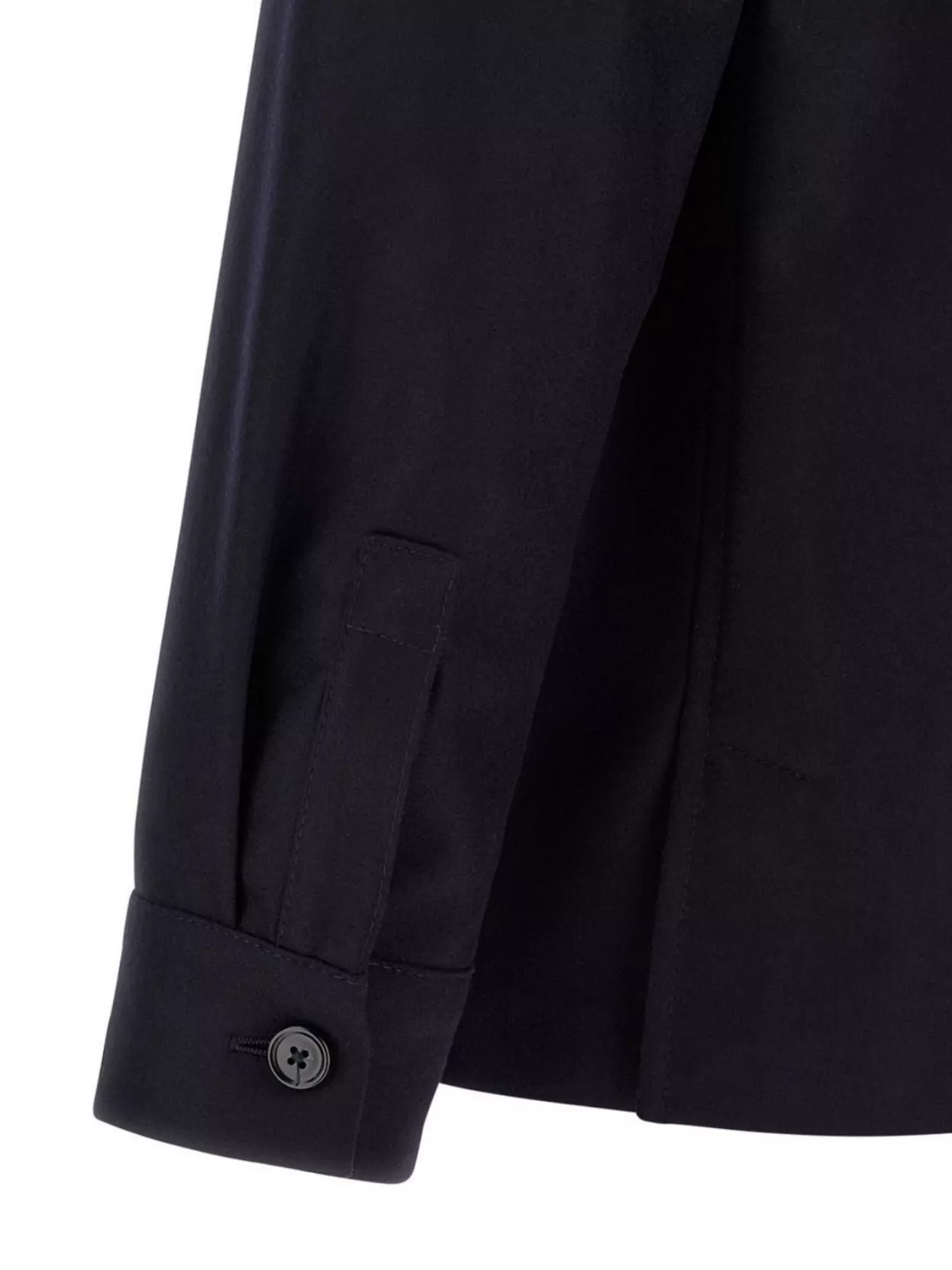 Zegna Overshirt With Collared Design And Pockets