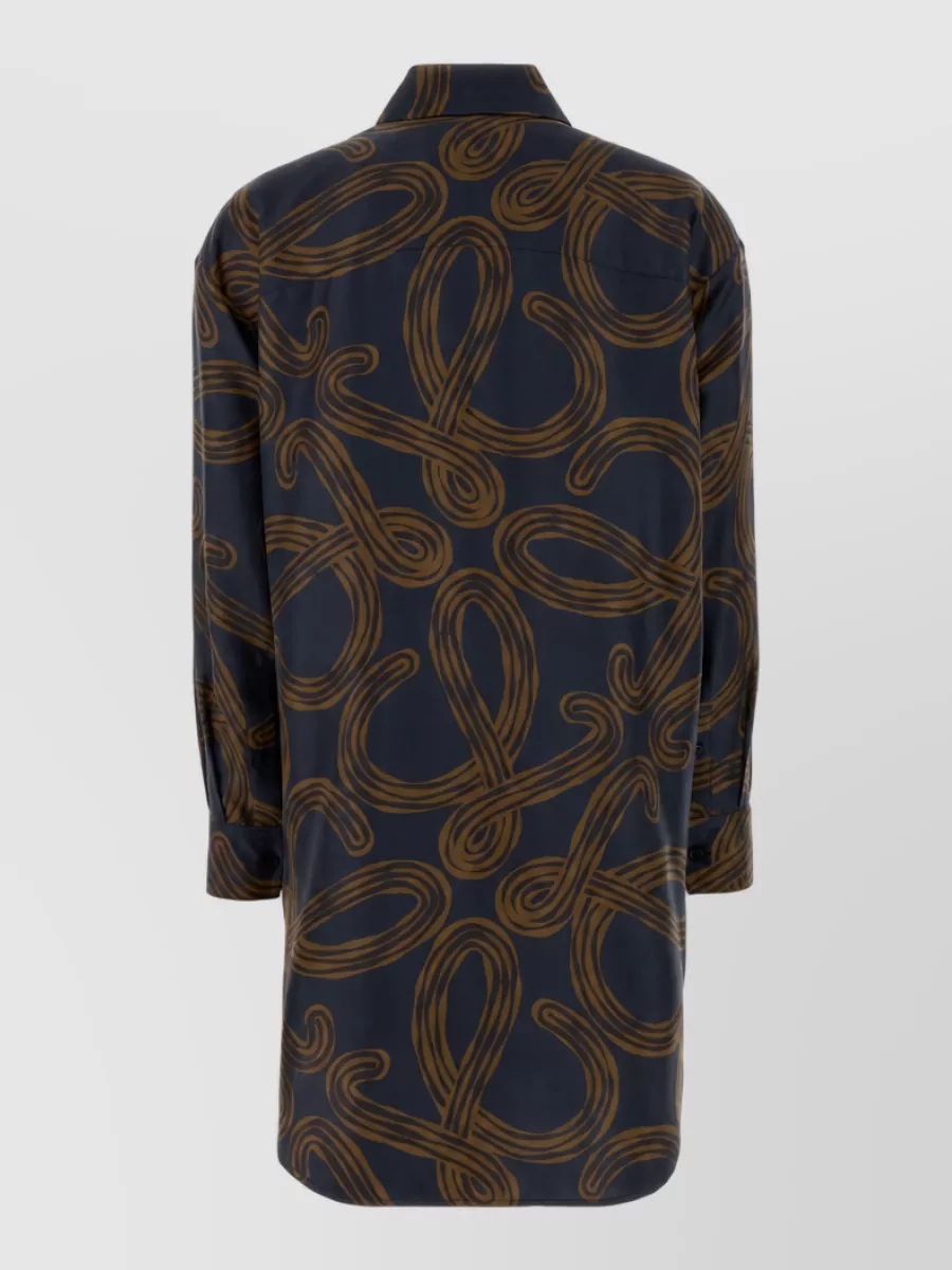 Loewe Paula's Ibiza Silk Printed Shirt