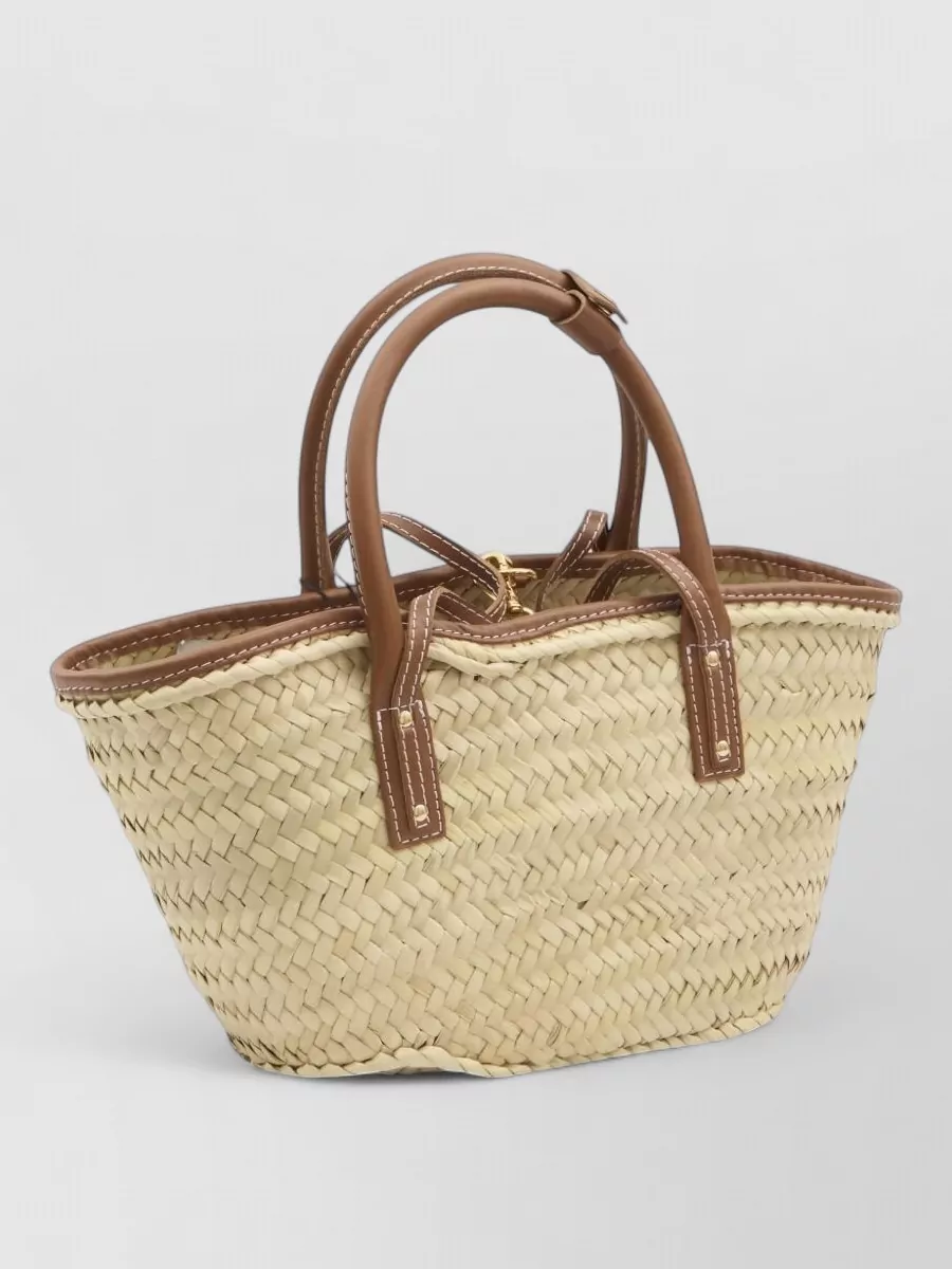 Jacquemus Na Raffia Beach Bag