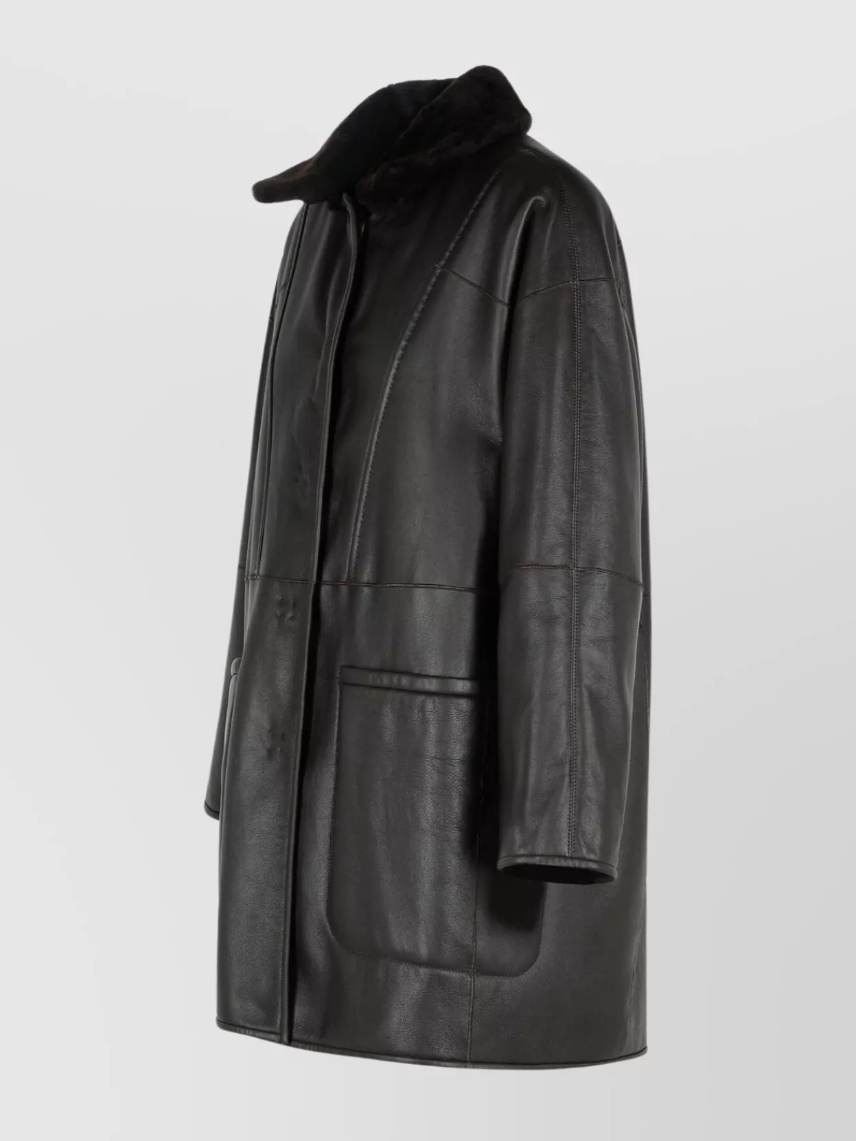 Max Mara Reversible Shirt With Collar And Pockets