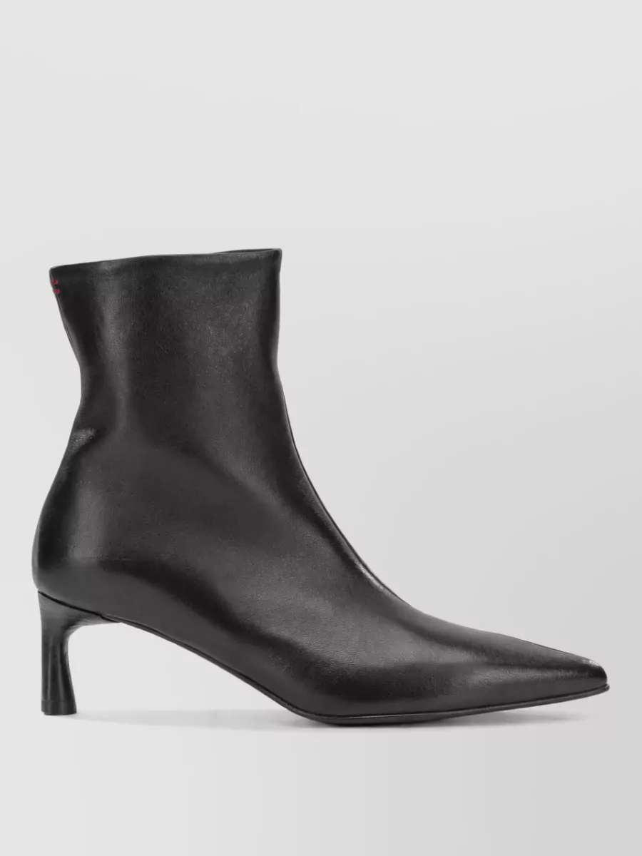 Halmanera Lamb Leather Ankle Boots