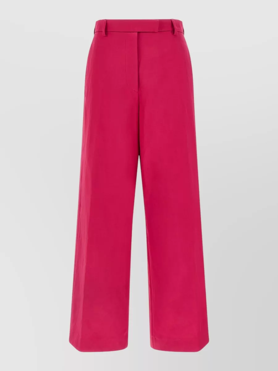 Dries Van Noten Satin wide-leg trousers