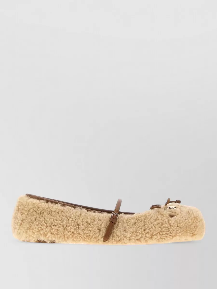 Gucci shearling slippers