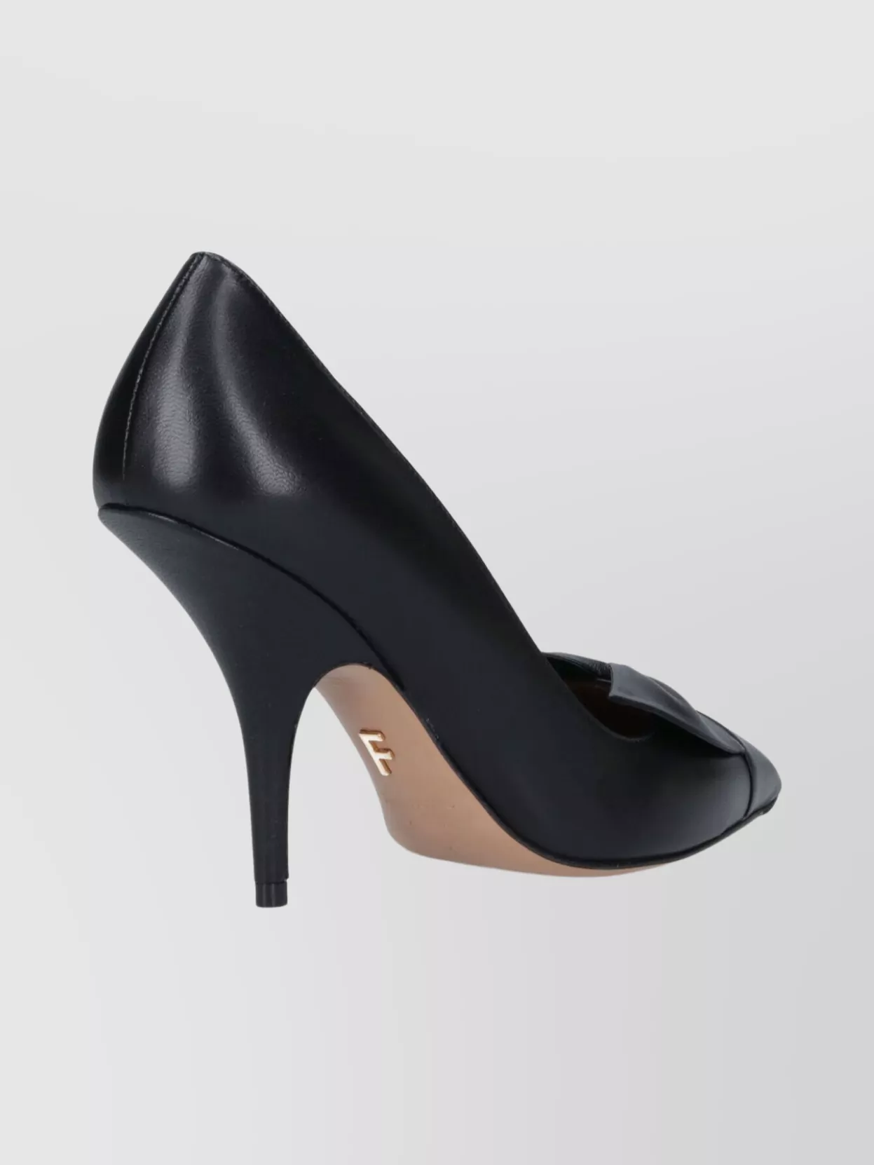 Ferragamo Stylish Pumps With Pointed Toe And Bow In Multi