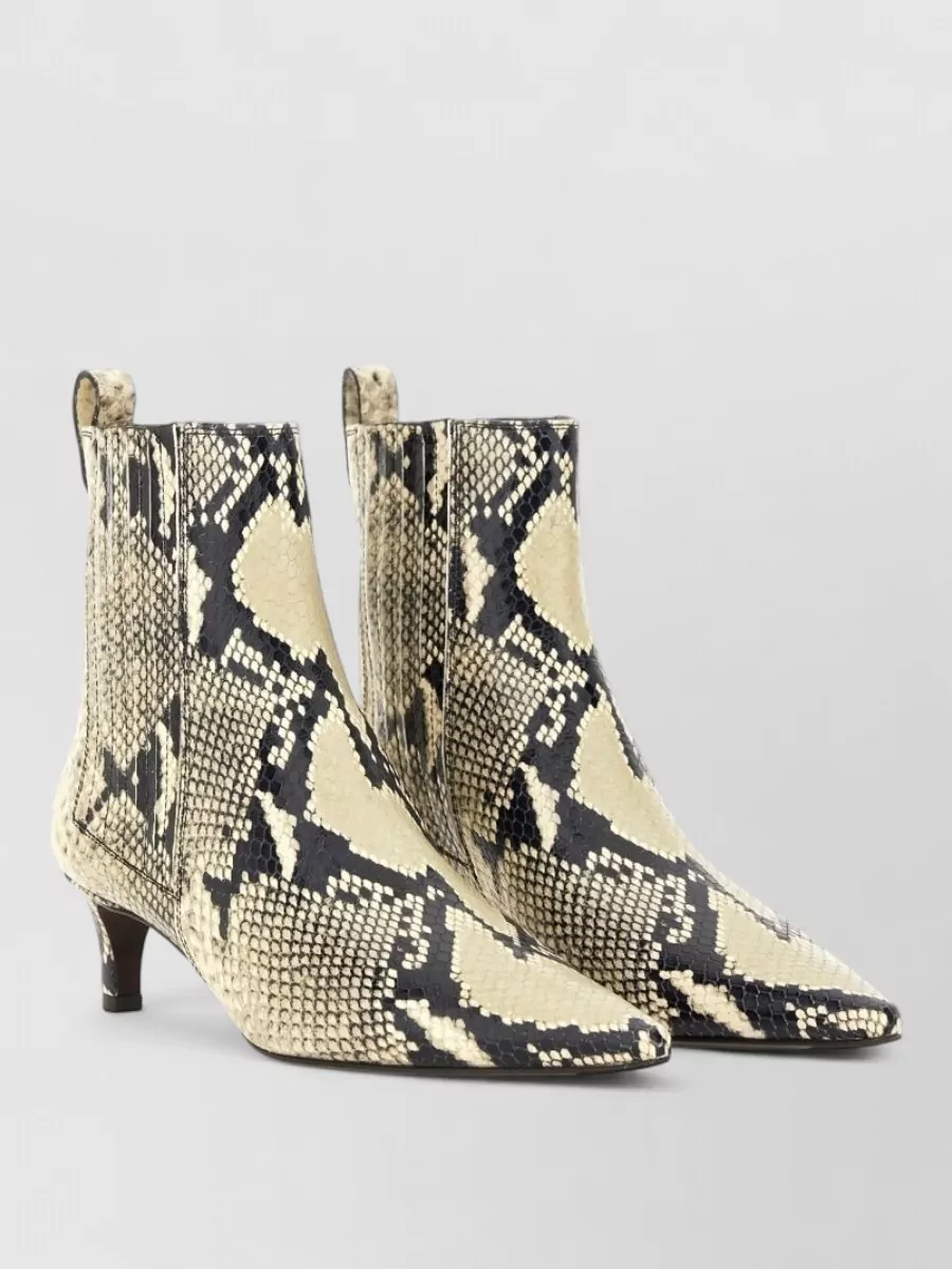 Roberto Festa Printed Leather Boots