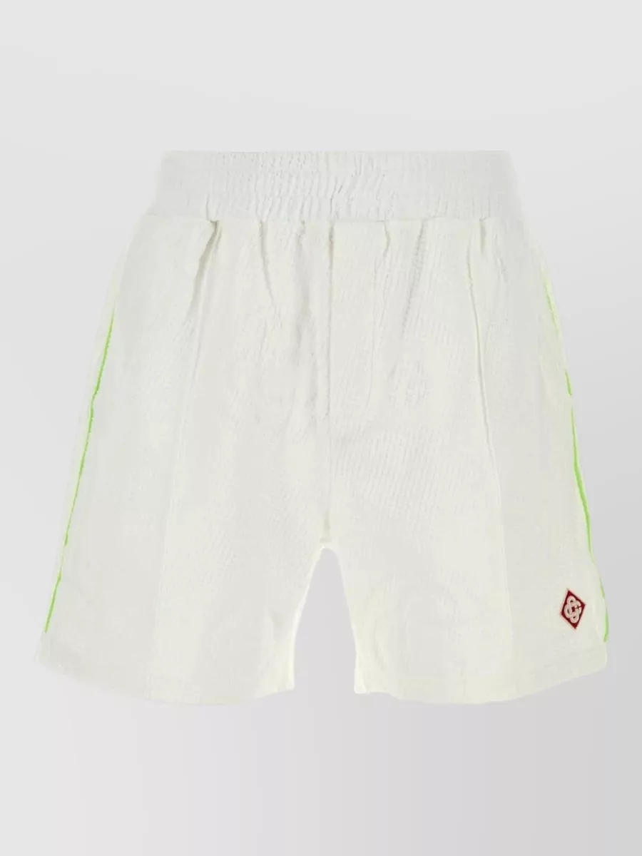 Casablanca stretch cotton blend bermuda shorts