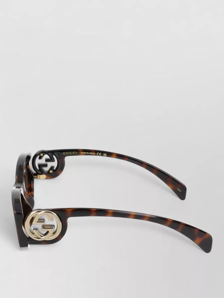 Gucci Havana Cat-Eye Sunglasses