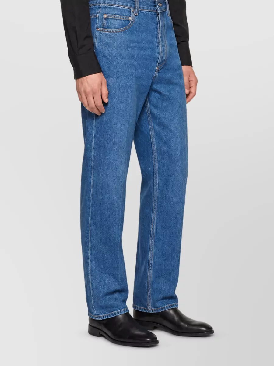 Bottega Veneta Mid-Rise Wide-Leg Jeans