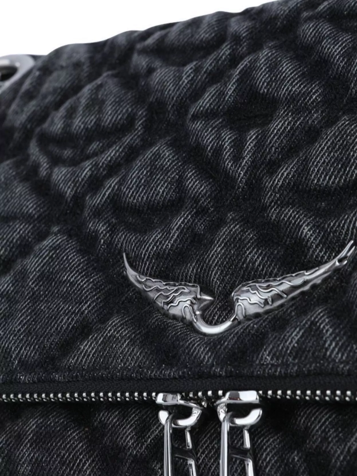 Zadig & Voltaire Chain Strap Quilted Shoulder Bag Design