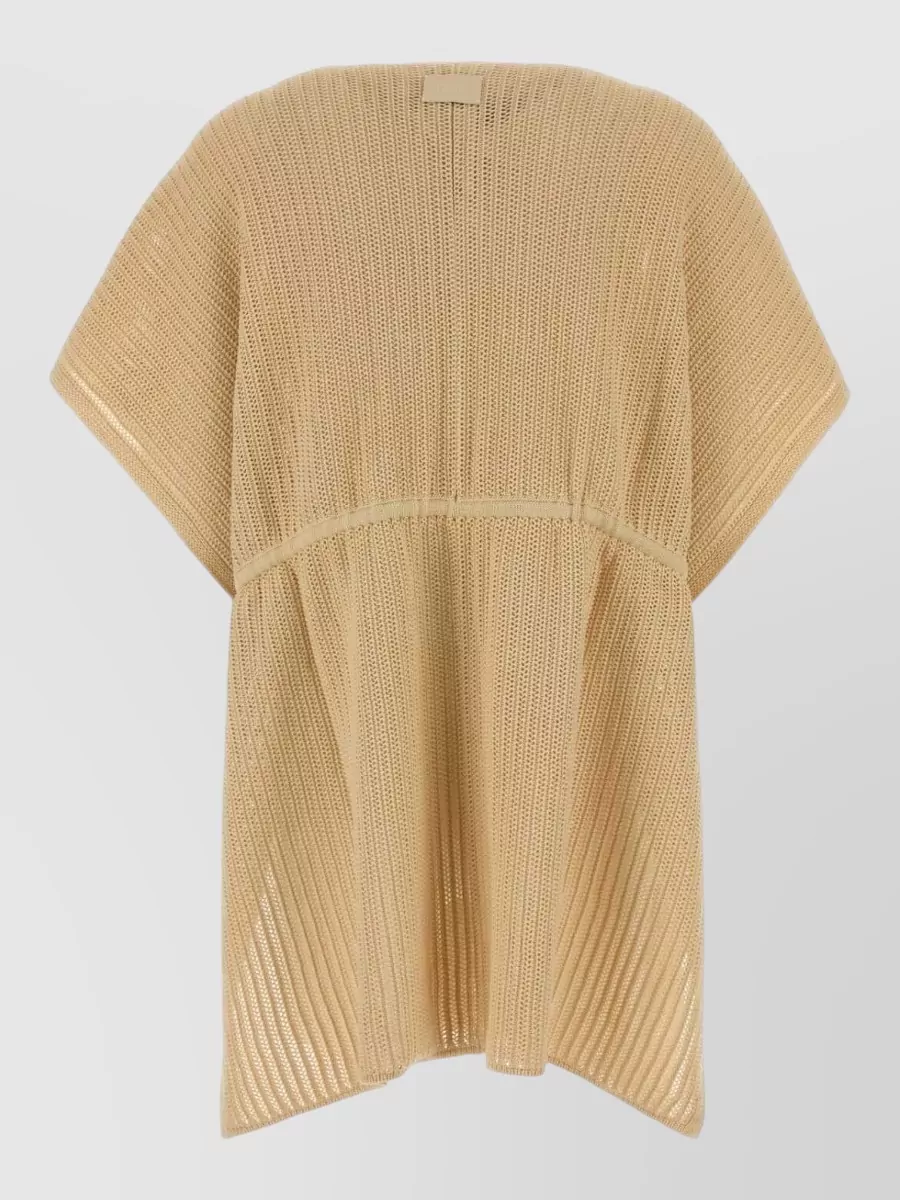 Fendi Knit Poncho