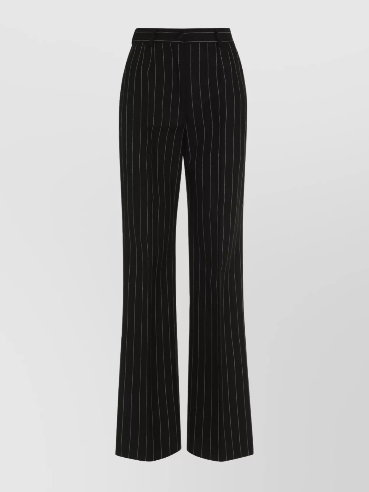 DOLCE & GABBANA PINSTRIPE PATTERN WOOL TROUSERS