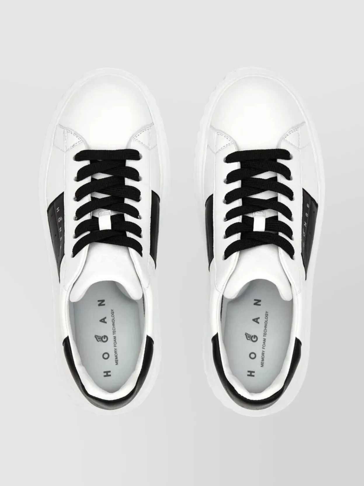 Hogan Sneakers With Thick Sole And Perforated Panel
