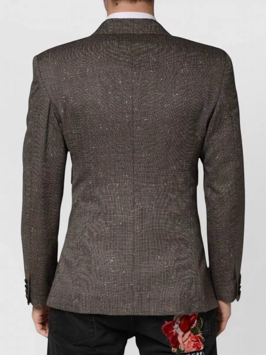 Dolce&Gabbana Wool Double-Breasted Blazer