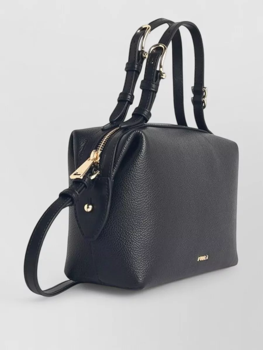 Furla Mini Leather Bag Adjustable Strap