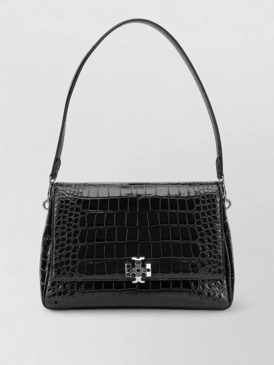 Tory Burch Eleanor Lamb Leather Clutch Bag