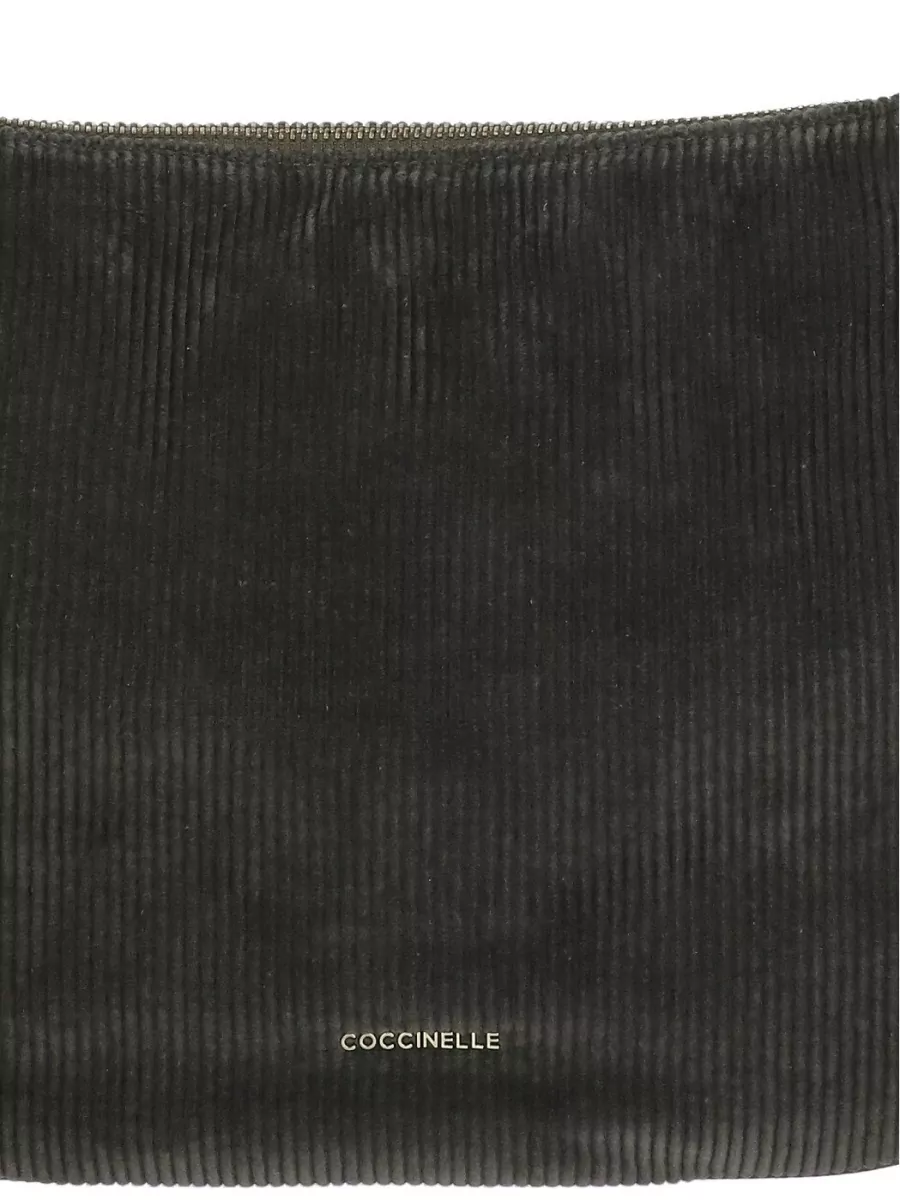 Coccinelle Corduroy Shoulder Bag