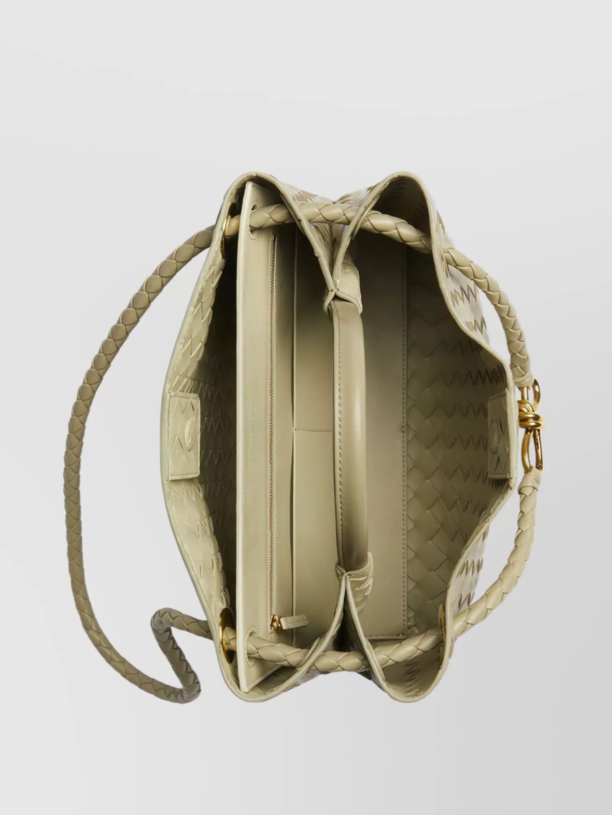 Bottega Veneta Woven Handle Tote Bag