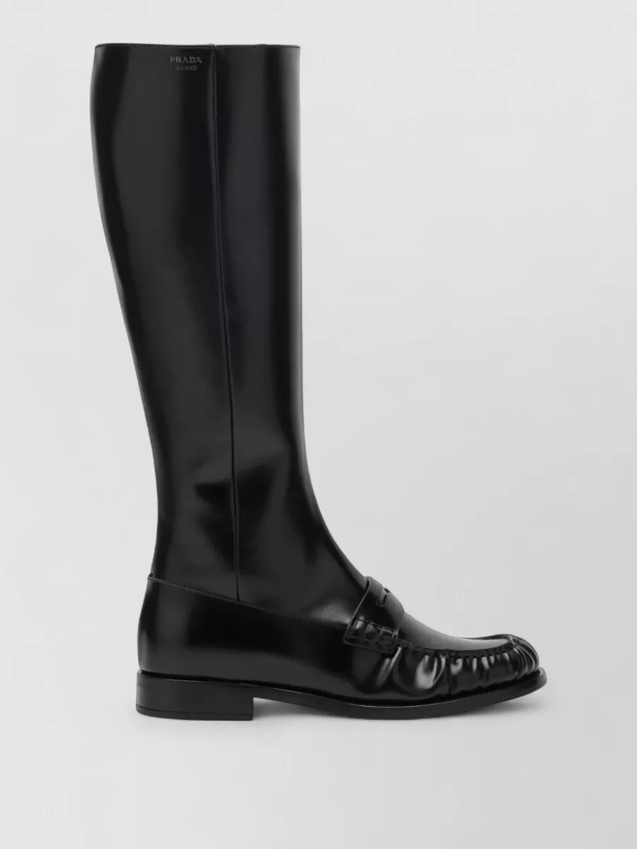 Prada Leather ankle boots