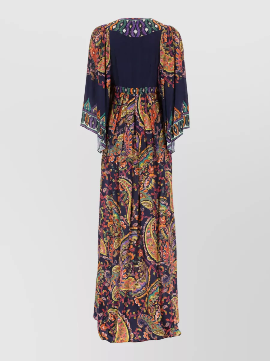 Etro Paisley Print Maxi Dress
