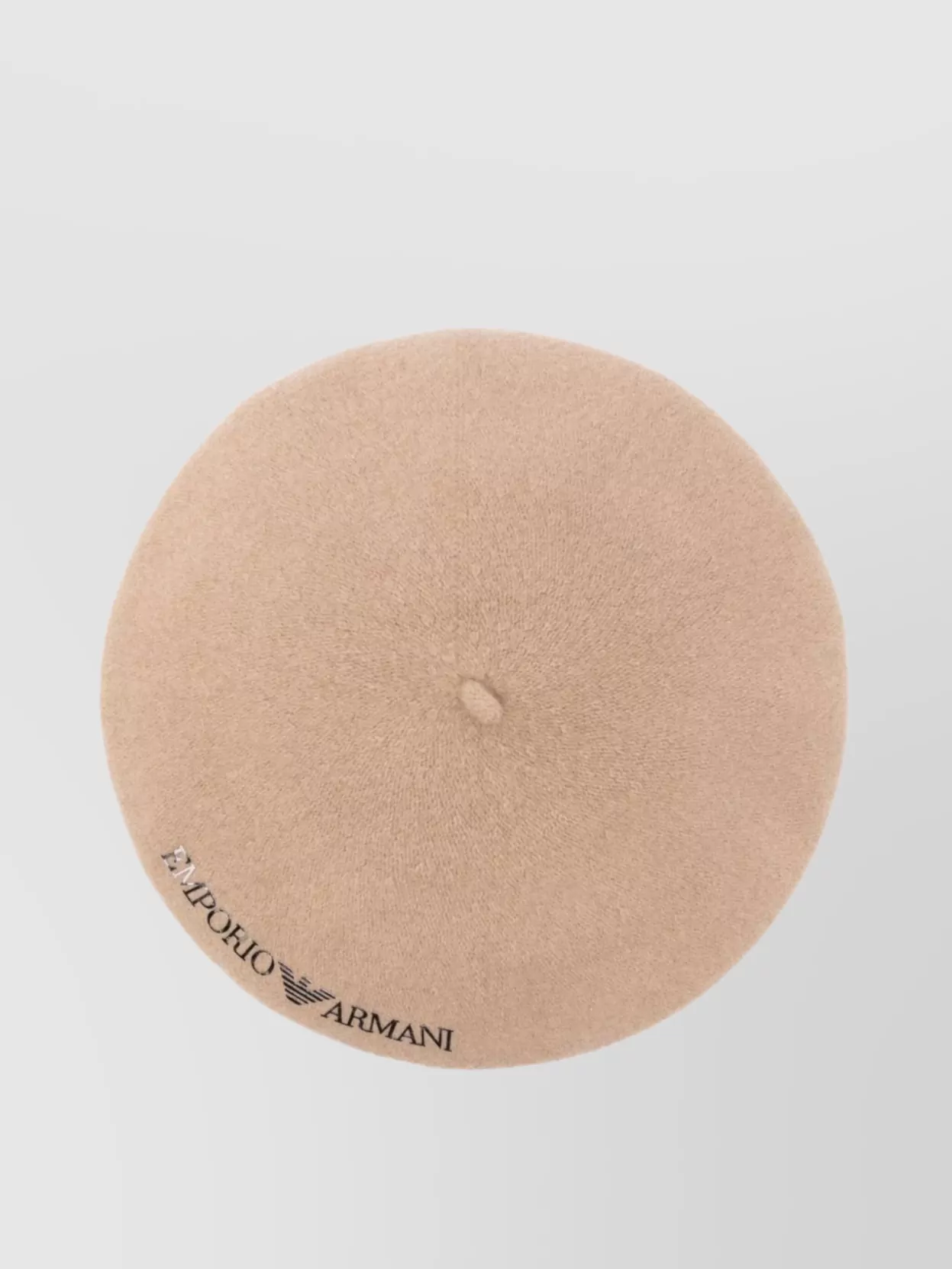 Emporio Armani Circular Wool Basque Hat