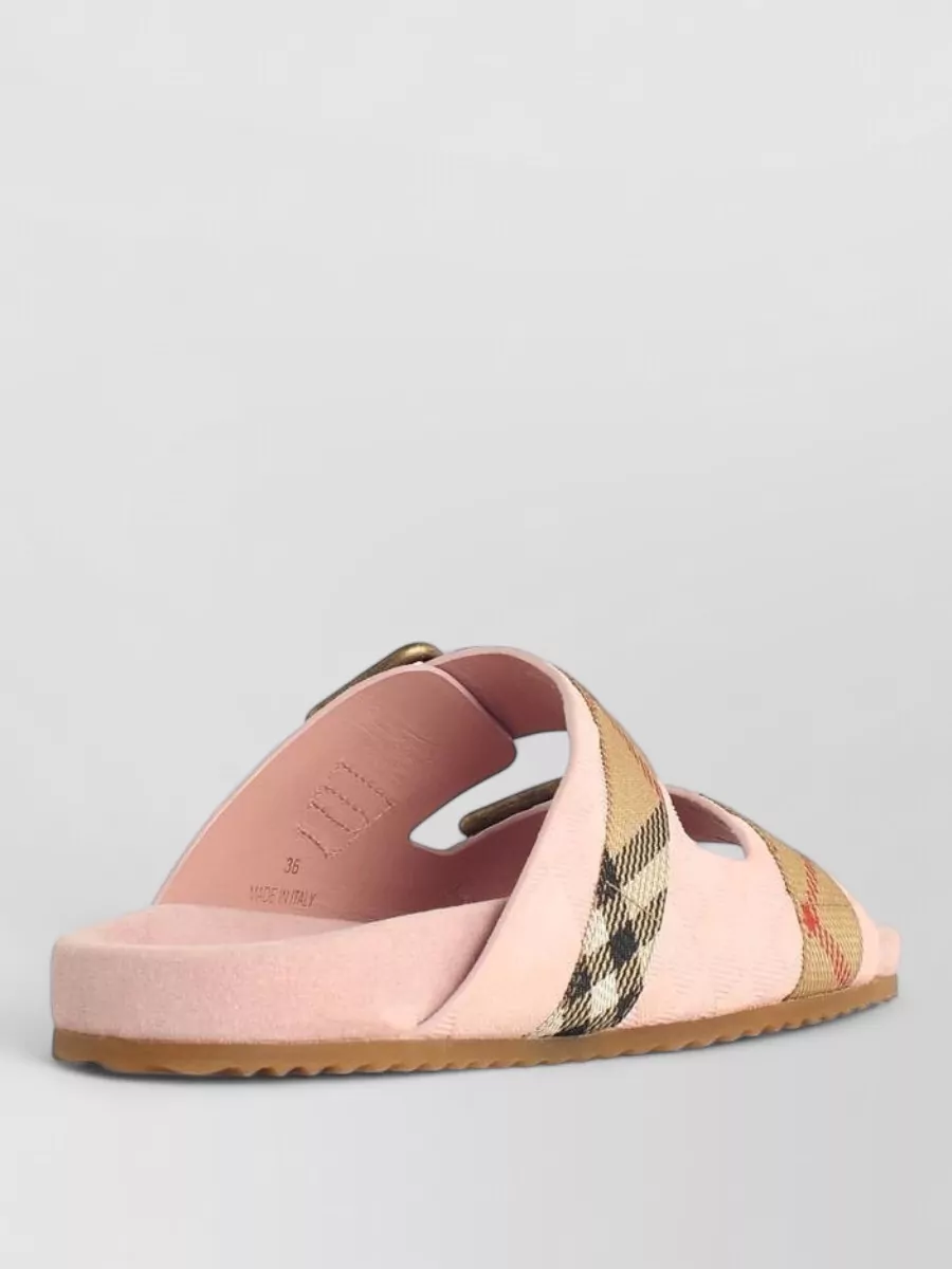 Burberry Suede Slides