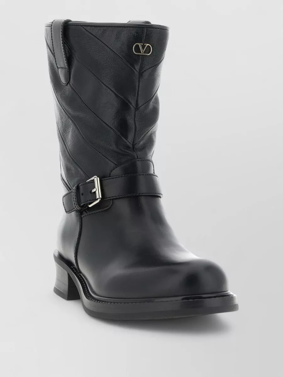Valentino Garavani leather ankle boots